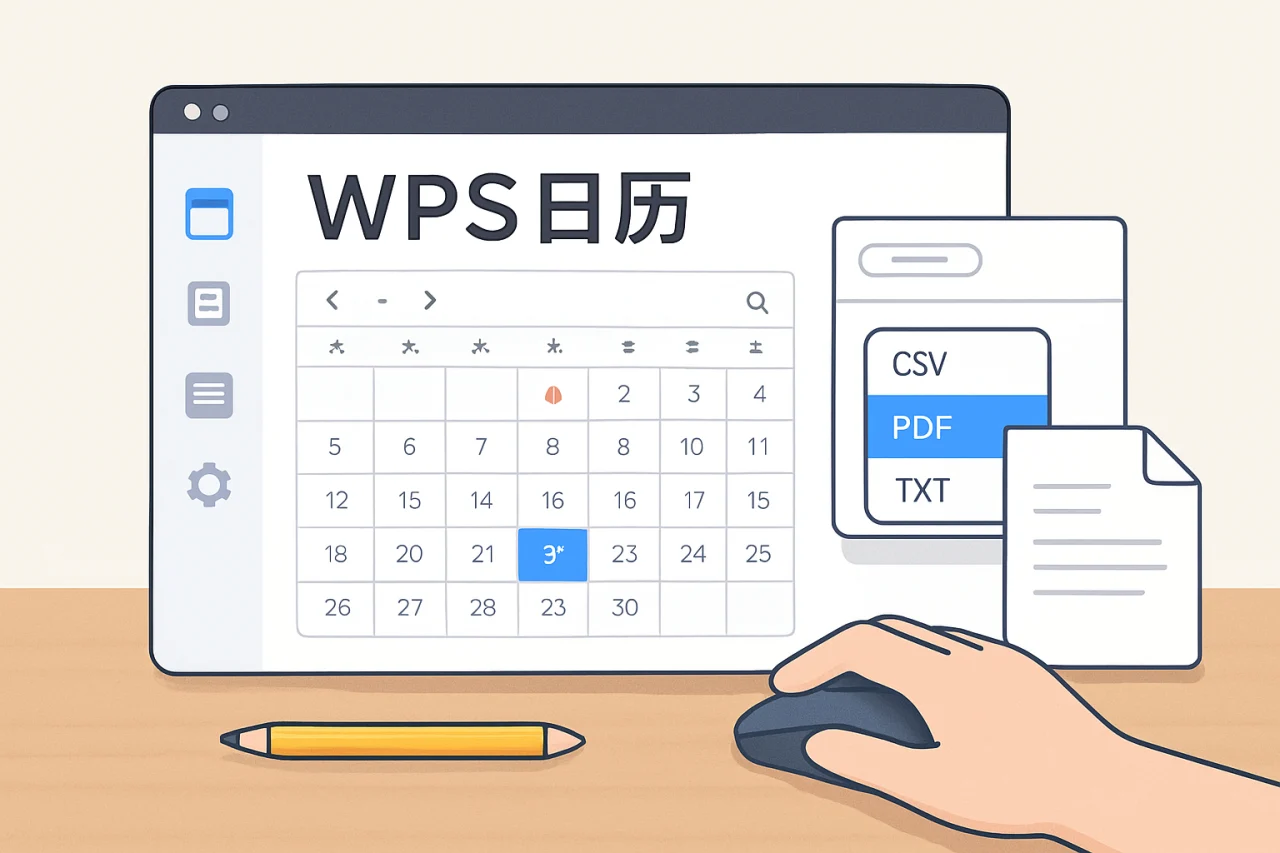 WPS日历