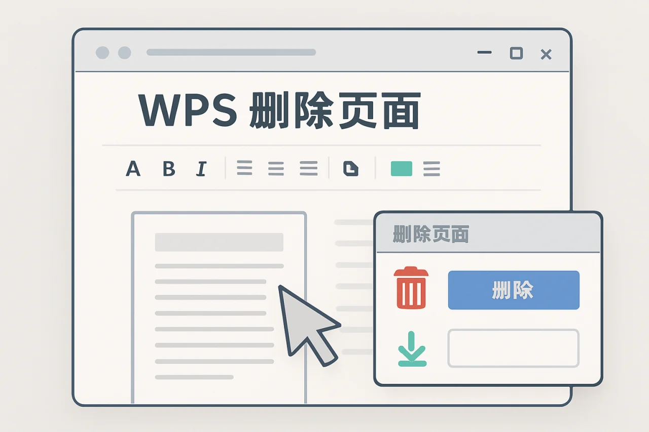 wps删除页面