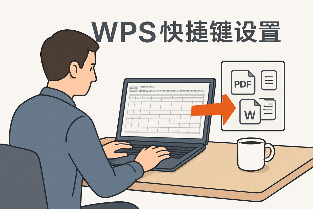 wps快捷键设置