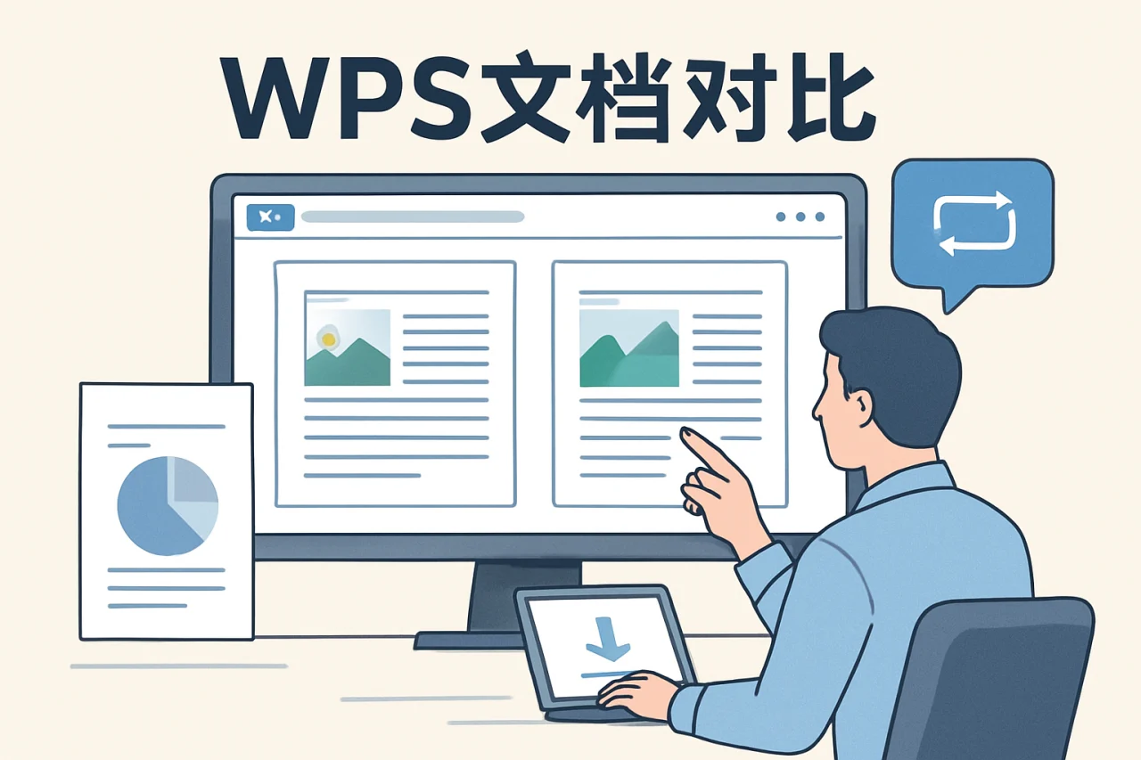 wps文档对比